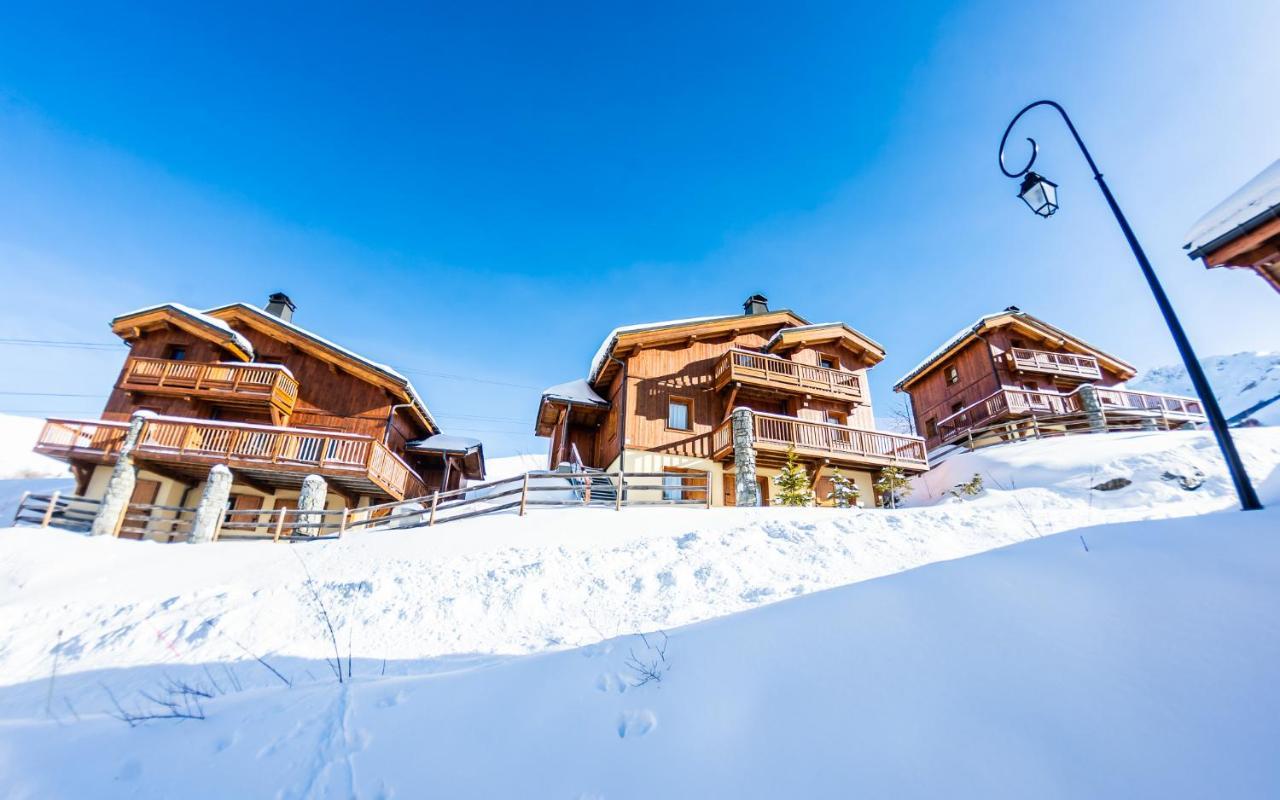 Parc Madeleine - Chalets Saint-François-Longchamp Buitenkant foto