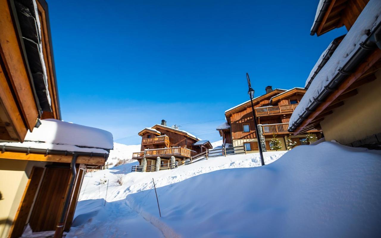 Parc Madeleine - Chalets Saint-François-Longchamp Buitenkant foto