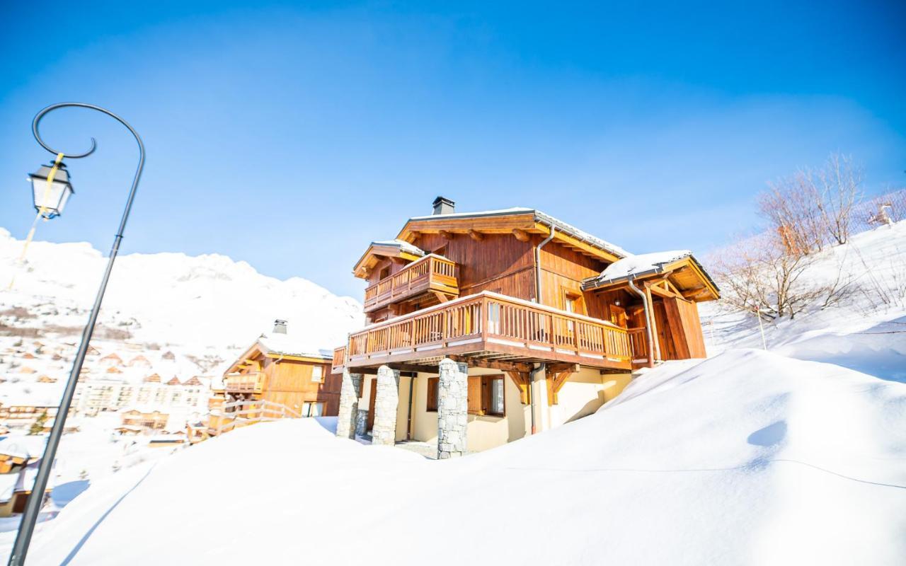 Parc Madeleine - Chalets Saint-François-Longchamp Buitenkant foto