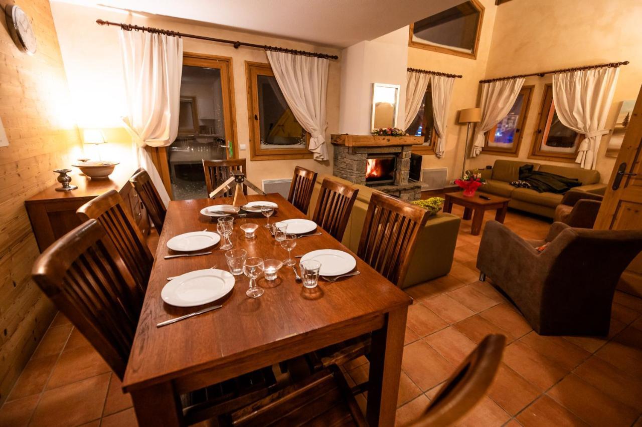 Parc Madeleine - Chalets Saint-François-Longchamp Buitenkant foto