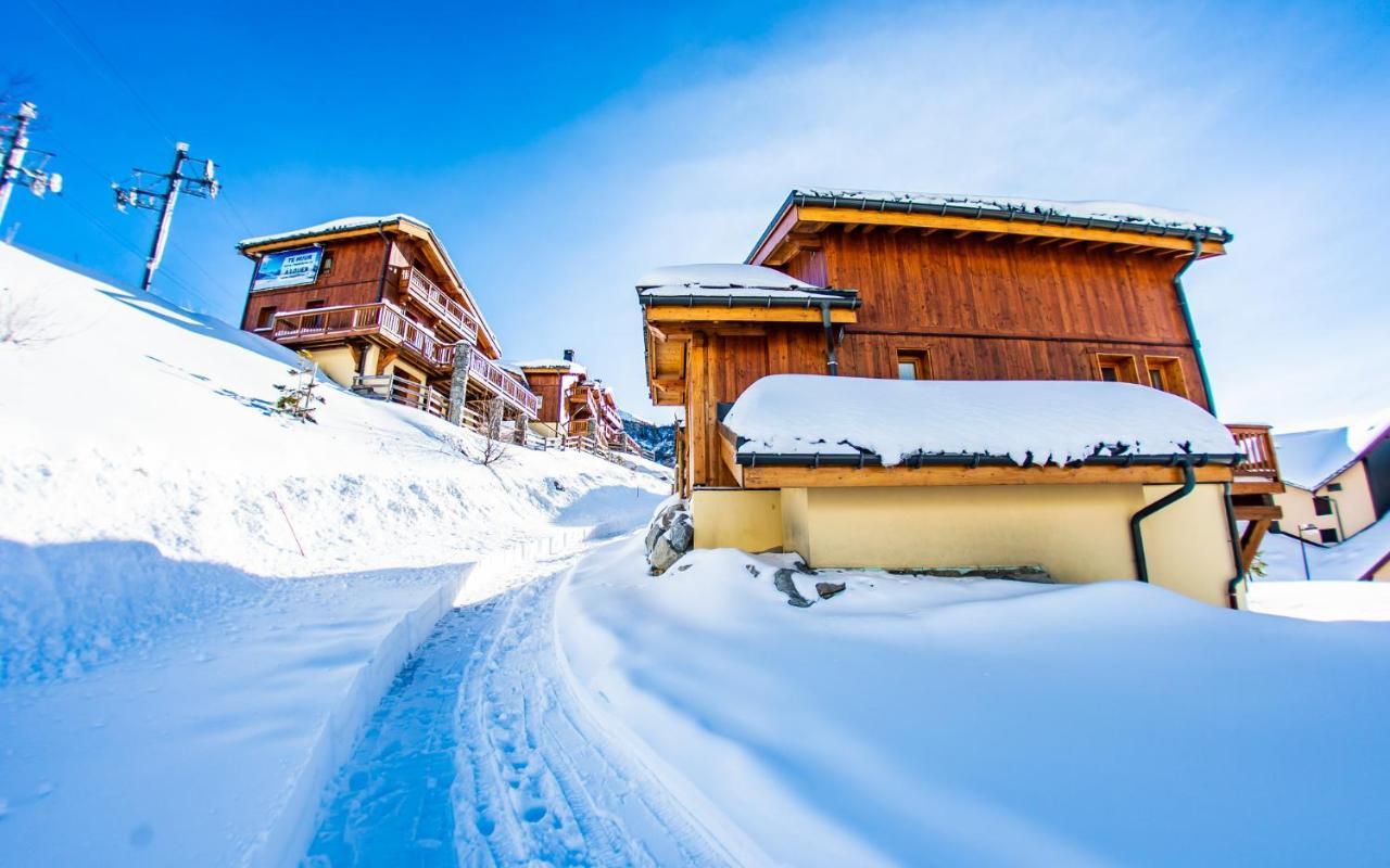 Parc Madeleine - Chalets Saint-François-Longchamp Buitenkant foto