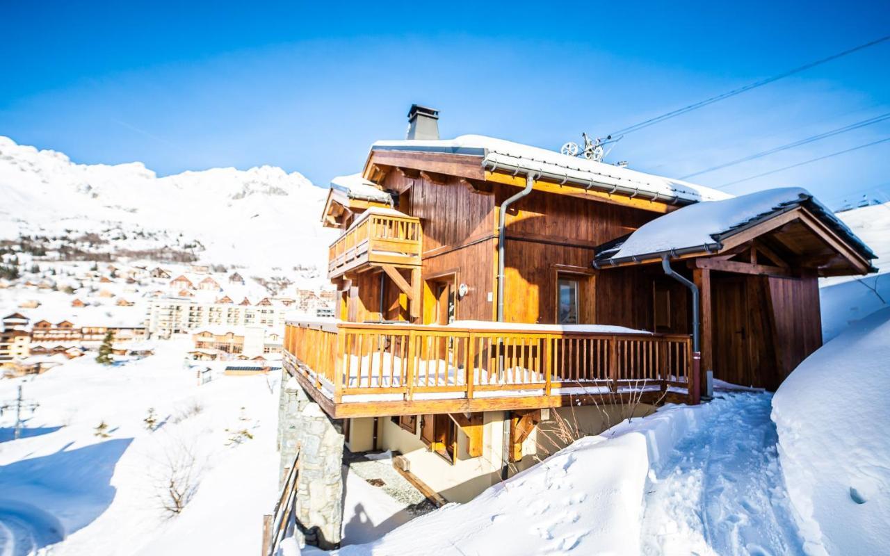 Parc Madeleine - Chalets Saint-François-Longchamp Buitenkant foto