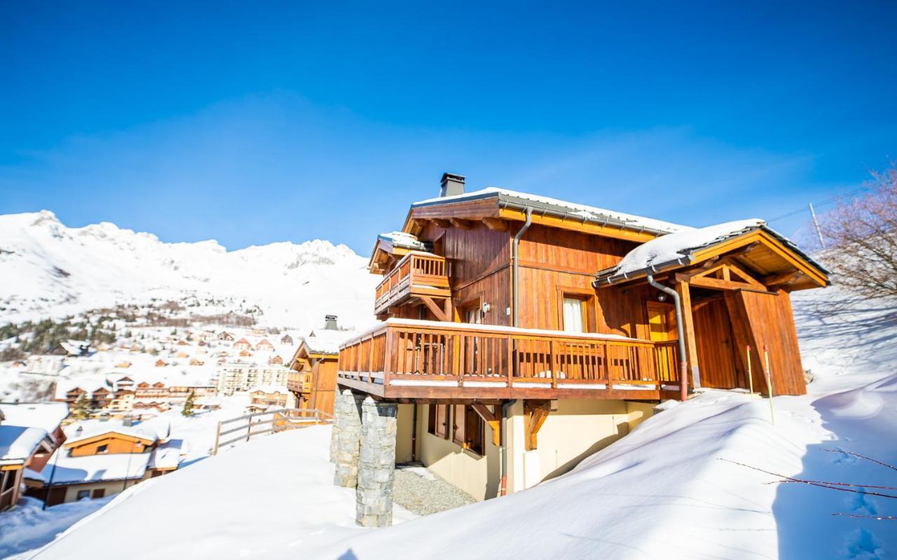 Parc Madeleine - Chalets Saint-François-Longchamp Buitenkant foto