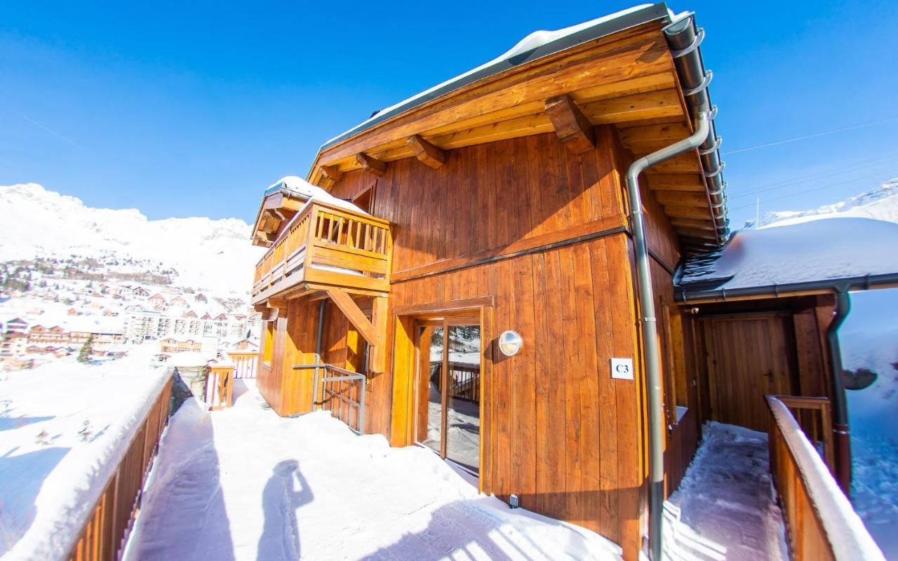 Parc Madeleine - Chalets Saint-François-Longchamp Buitenkant foto